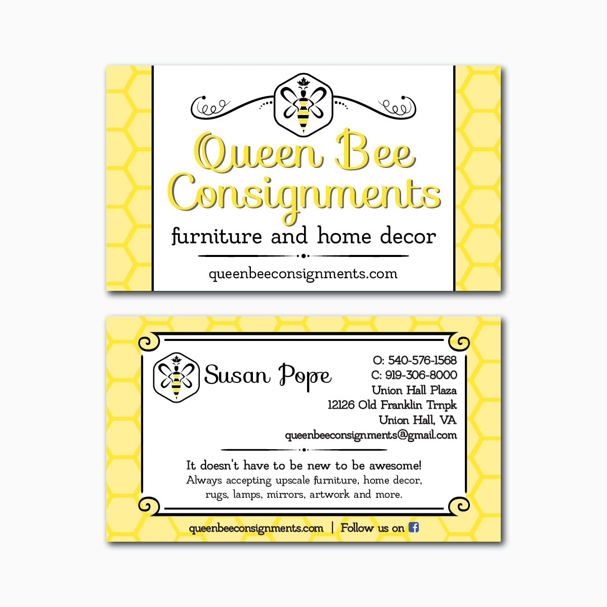 Queen Bee Consignments Bus Card.png